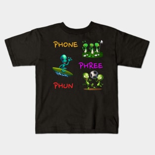 Phone Phree Phun TShirt Kids T-Shirt